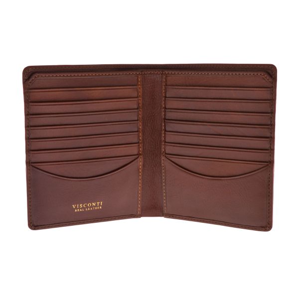 Visconti Matteo Card Wallet - RFID Protection, Holds 20 Cards ...