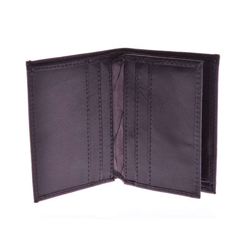 Puccini Black Bi-fold Soft Leather newest Wallet